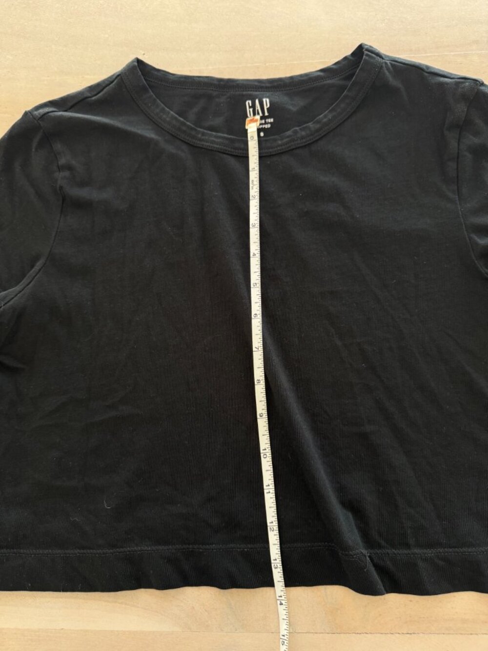 Gap Oversized Cropped Tee Bundle Black White, Size S - Picture 10 of 10